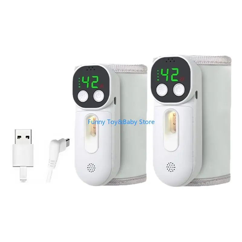 غطاء عازل لسخان زجاجات الأطفال يعمل بالصوت، لاسلكي بقوة 10000 مللي أمبير في الساعة C90B #4