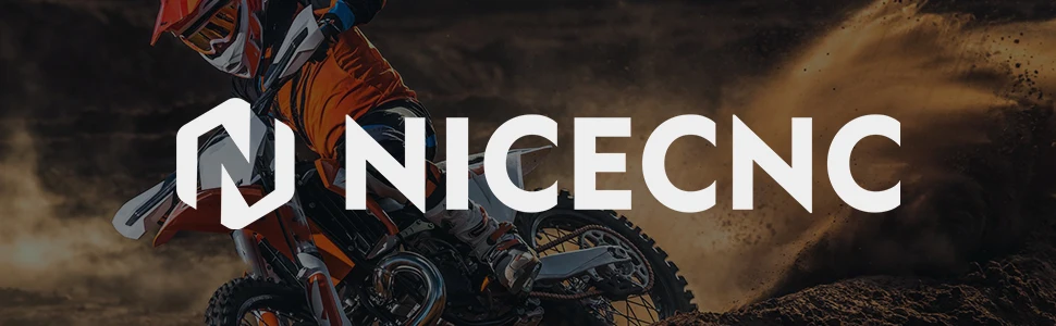 NICECNC Fußrasten 57mm für KTM EXC 300 EXCF 350 2017-2023 und Husqvarna TE 300 250 FE 350 FE 450 FE 501 – Detail 1