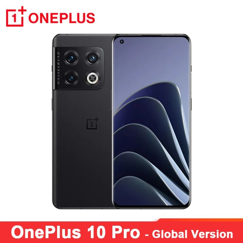 OnePlus 10 Pro Global Version Mobile Phone Snapdragon 8 Gen 1 5G 6.7'' 120Hz AMOLED Display 80W 65W SUPERVOOC Charge