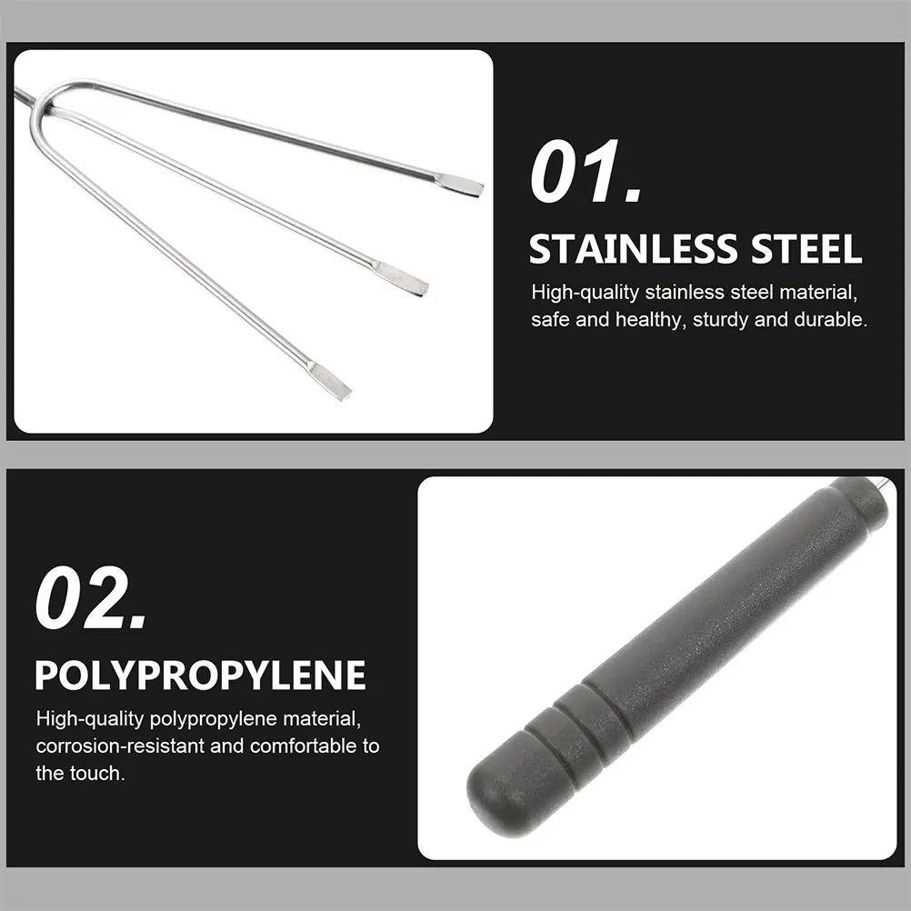 

9pcs Stainless Steel Chocolate Dipping Forks Fondue Tools for Cheese Melting Parties Camping Picnic BBQ Long Handle Heat