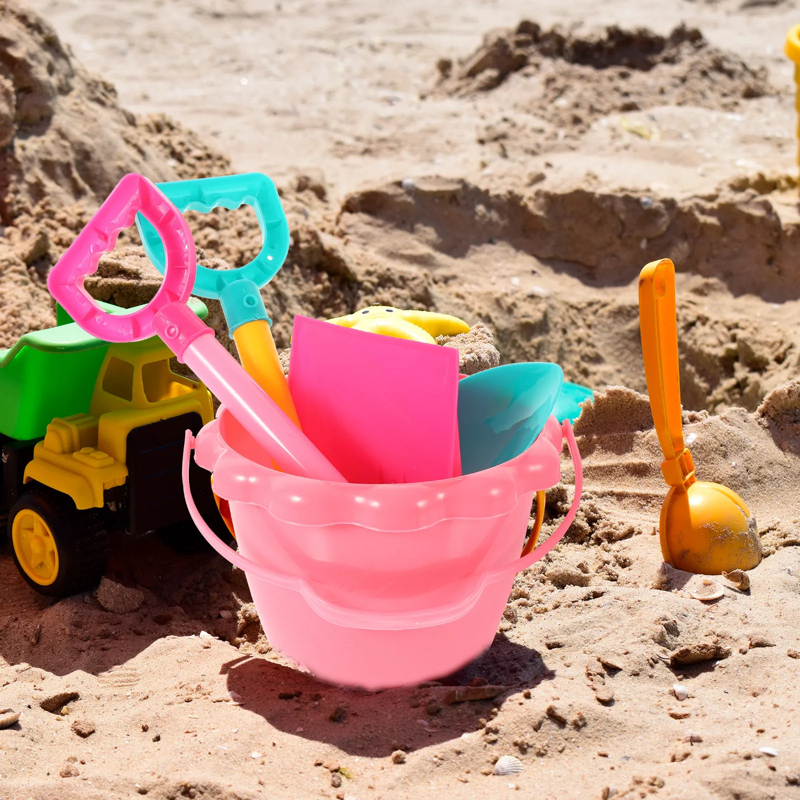 

Набор из 3 легких пластиковых инструментов для копания песка на пляже, портативный развивающий игровой набор, подарок для детей, игрушки для песка, пляжные игрушки