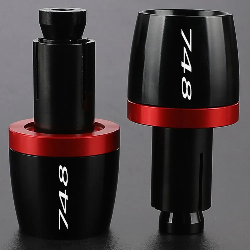 

Motor Ends Handle Bar Grips Cap For DUCATI 748 1994-2003 2002 2001 2000 Anti Vibration Plug 1999 1998 1997 1996 1995 Accessories