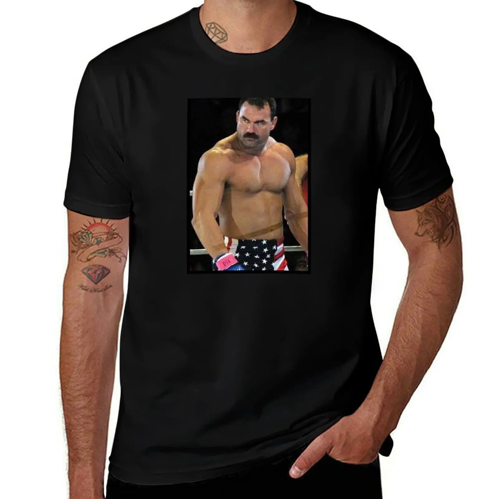 Don Frye T-Shirt Street Art Print Tee Shirt T-Shirt