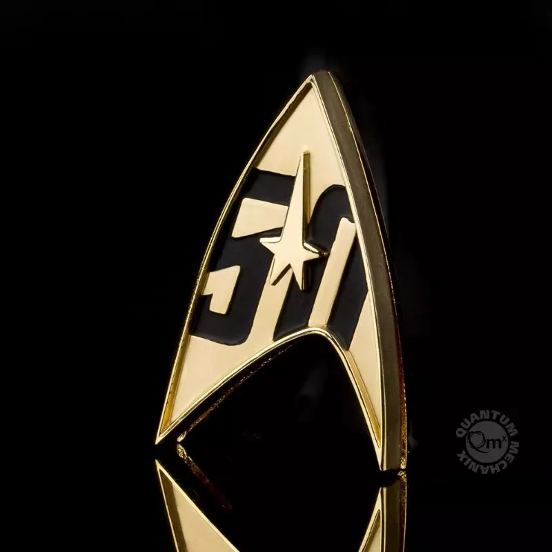QMx Star Trek insignias magnéticas originales, 50 ° aniversario, regalo interesante, en Stock