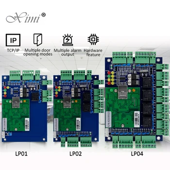 Wiegand tcp/ip WG001/WG002/WG004 door access control board 2 door access control panel 4 door access control systems