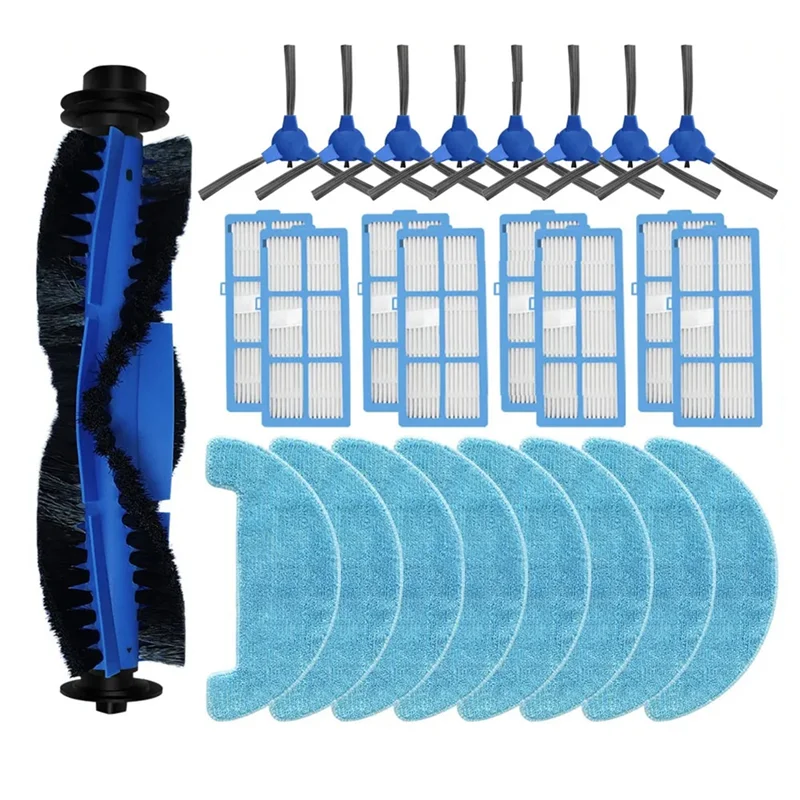 Untuk Polaris PVCR 3200 IQ Rumah Aqua Sikat Rol Filter Hepa Kain Pel Pengganti Kain Robot Penyedot Debu Aksesori Bagian 29 Buah