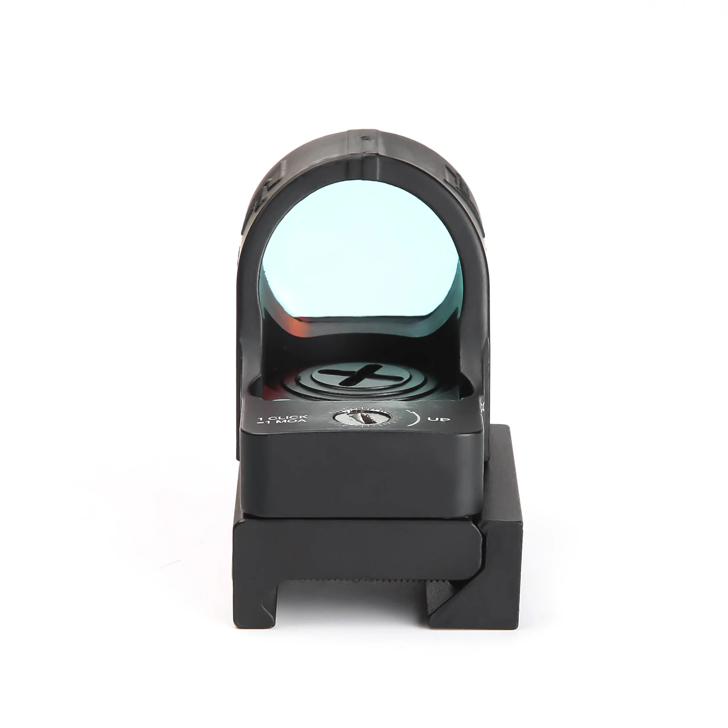 Imagem -05 - Mini Riflescope com Visão Red Dot Visão Airsoft Pistola Mos Colimador Glock Tactical Optics Shortgun Riflescope Fit Rail Mount 20 mm