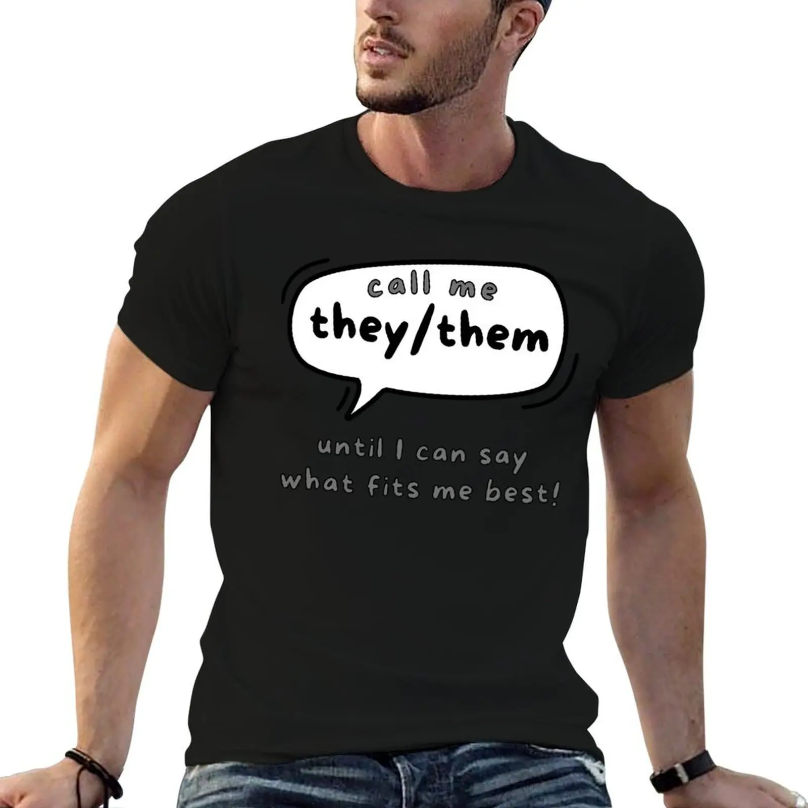 

Call Me They/Them Speech Bubble Baby Shirt T-Shirt t shirts for man cotton t shirts for man graphic tees T-Shirt