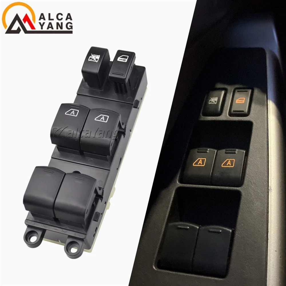 

Electric Power Window Master Control Switch For Nissan Armada 2004-07 Titan 04-12 25401-ZT10A 25401ZT10A 25401-7S200 25401-7S201