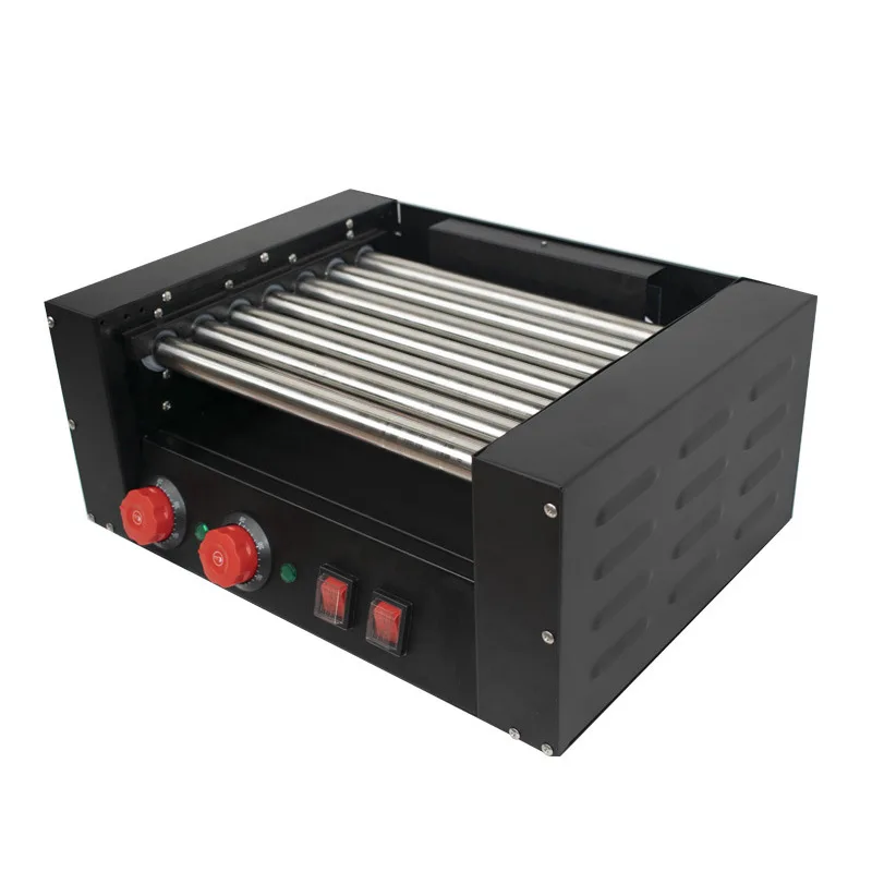 

Commercial Hot Dog Rotisseries Machine Mini Sausage Roasting Machine Hot Dog Barbecue Machine Hot Dog Roller Machine SC-mini