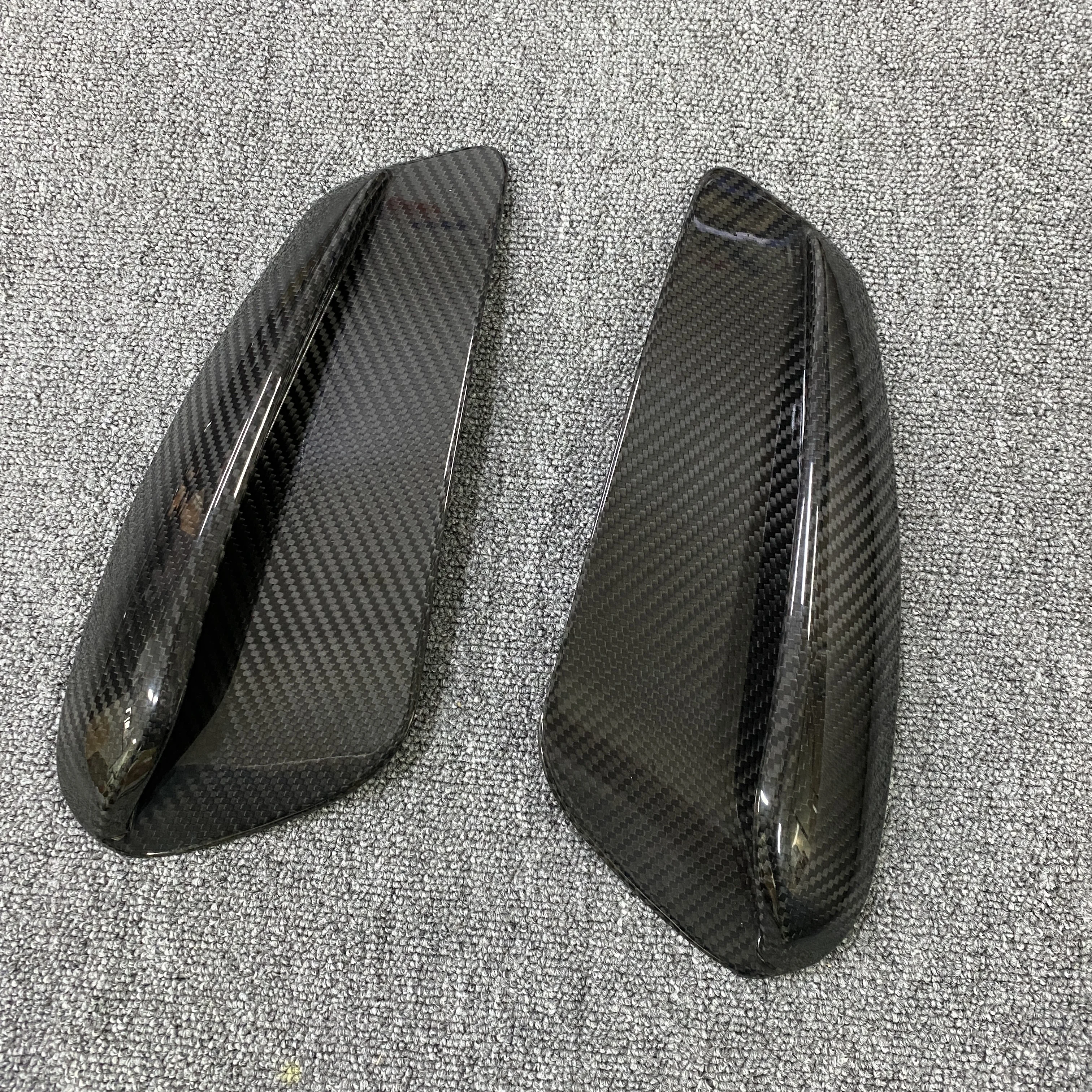 For Porsche 911 992 Carrera GT3 Targa 2019-2023 Dry Carbon Fiber Side Fender Vent Air Intake Trim