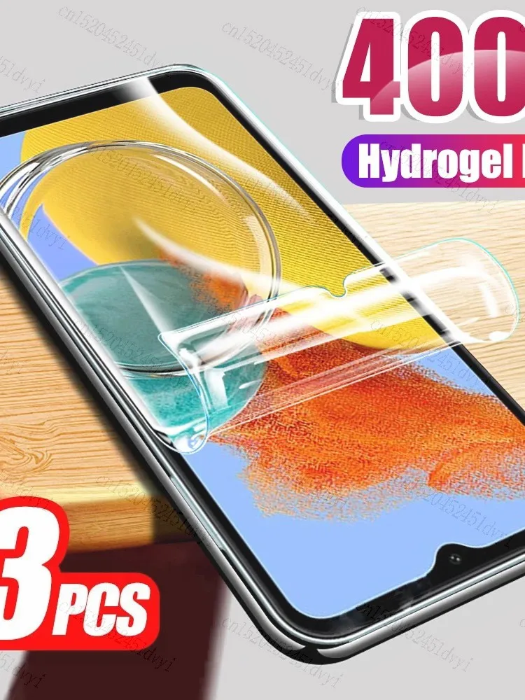 Film Hydrogel 3 pièces pour Xiaomi Redmi 10 10C 13C 13x 13 13R 14C 14R A5 A4 A3X A3, protecteur d'écran