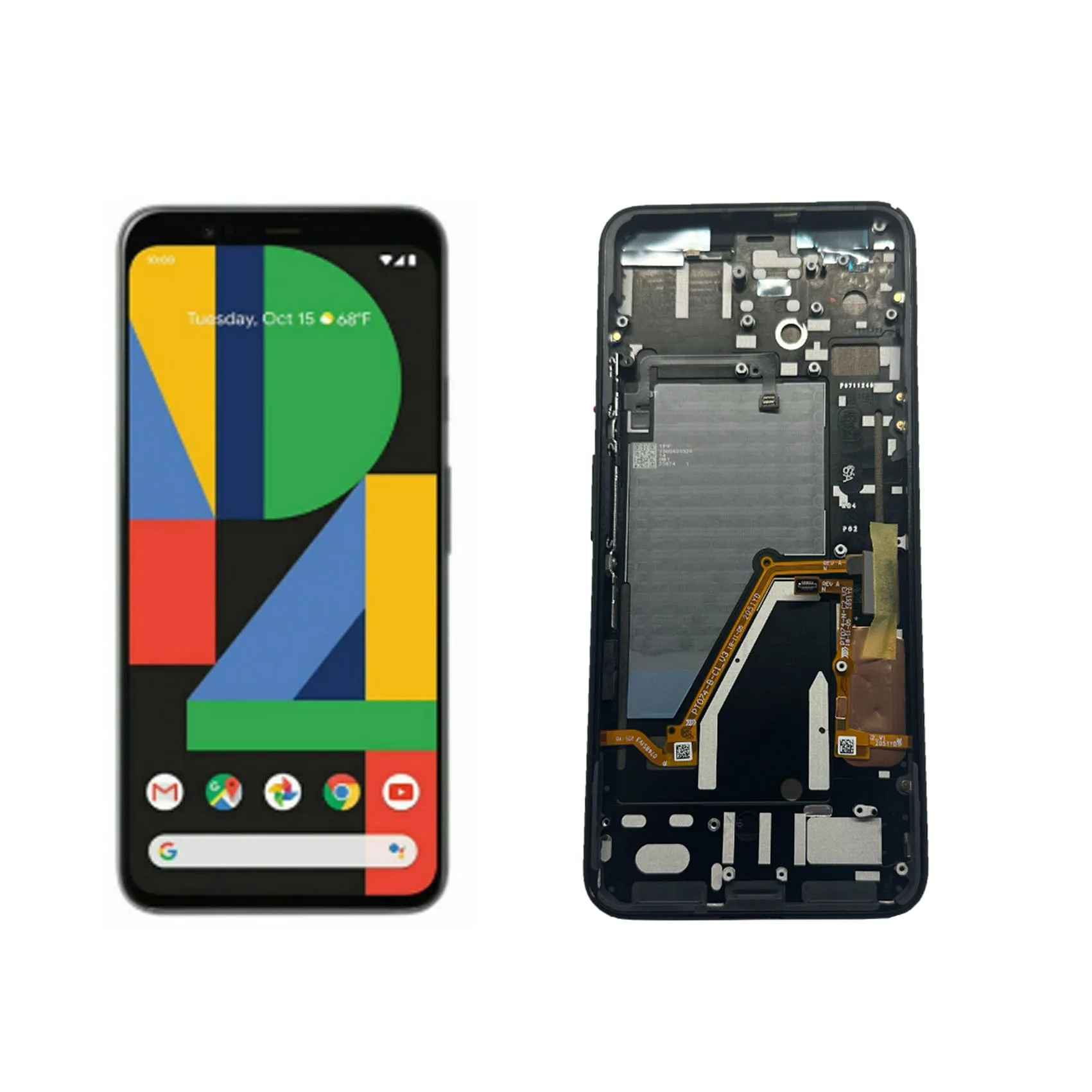 Original For Google Pixel 4XL LCD Display Touch Screen Digitizer Assembly For Google Pixel 4xl Assembly Replacement