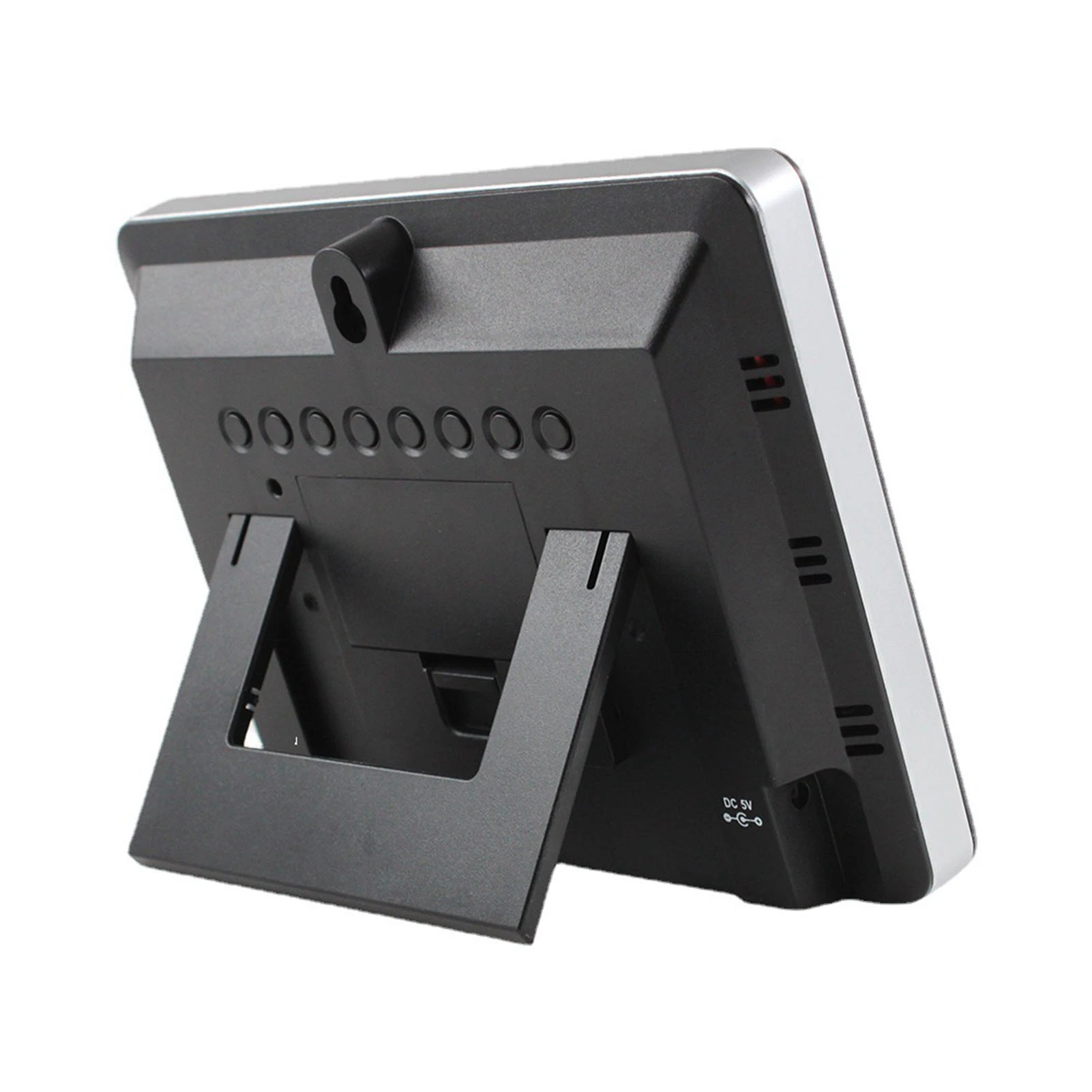 Orologio meteorologico Orologio da 7,8 pollici Temperatura colore Umidità Previsioni meteo Sensore RF wireless Facile da leggere per la data