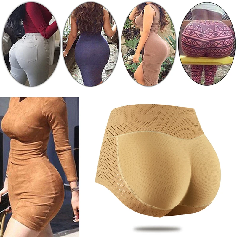 Bragas moldeadoras de glúteos para mujer, ropa interior Invisible, almohadillas de cadera, realce de glúteos, potenciador de glúteos, ropa interior falsa