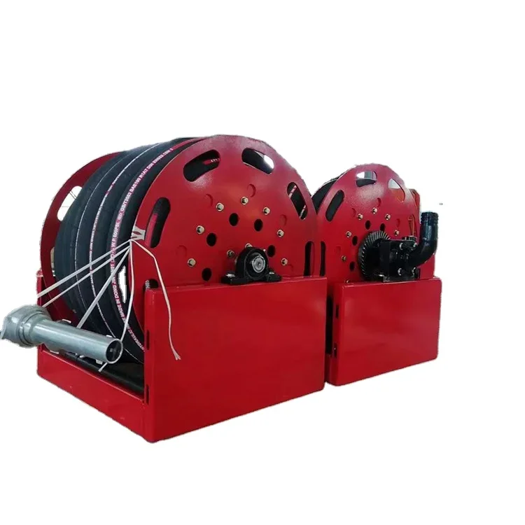 Agricultural Industrial Fire Rain Irrigation System Large Hose Reel with Nozzle