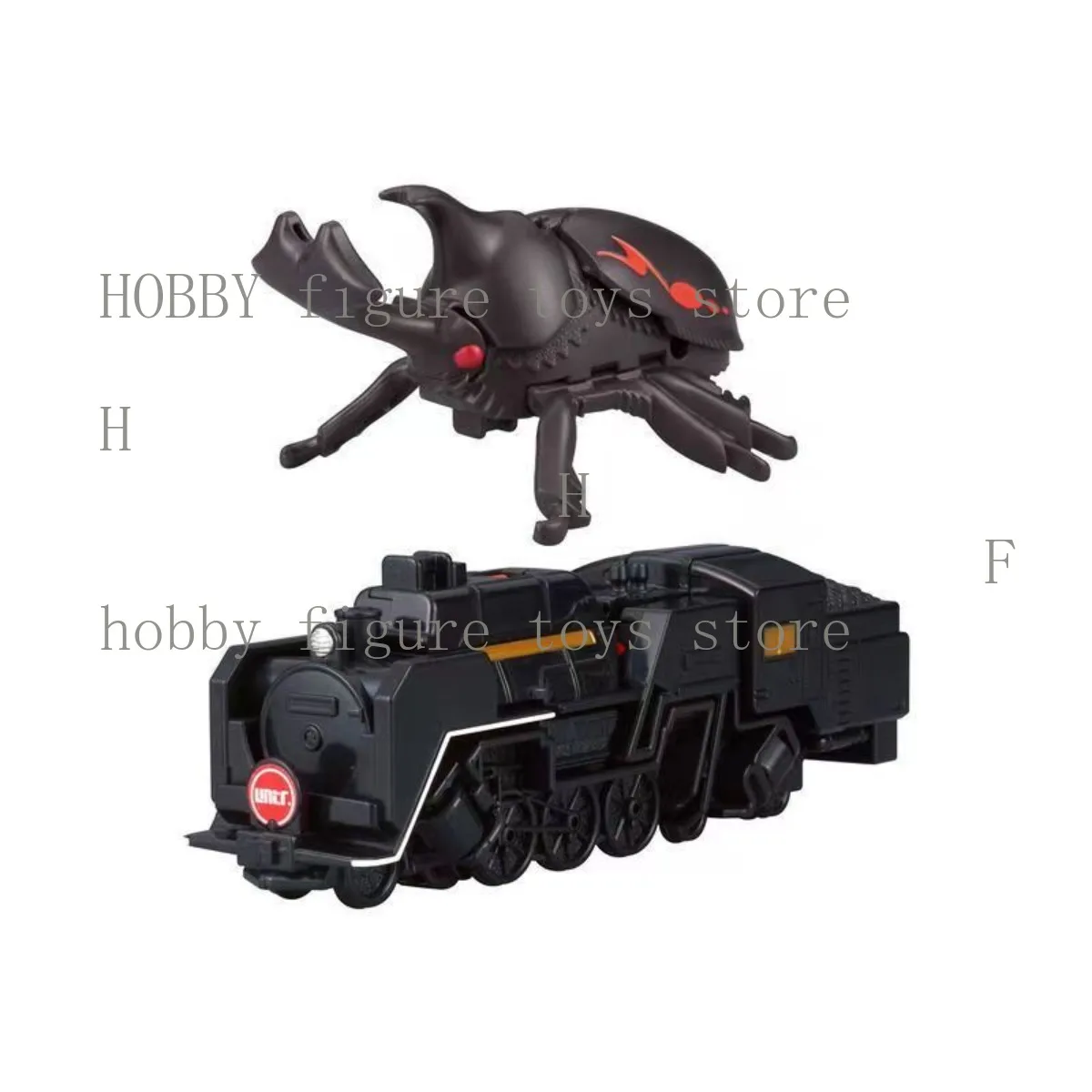 Bandai Original YouYiDuoTaxi Transformieren Roboter Sofort Transformiert Nashorn Käfer Zug Spielzeug Mecha Anzug Männlich