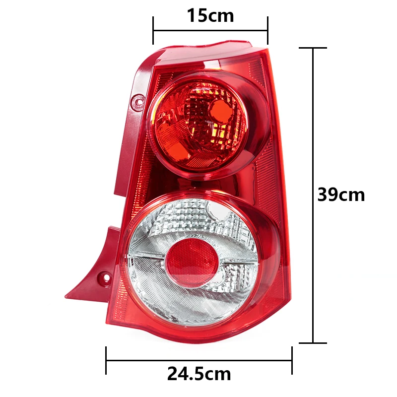 Car Rear Tail light For KIA Picanto 2008 2009 2010 Steering Light Brake Stop Light Taillights Warning Flashing Light No Bulb
