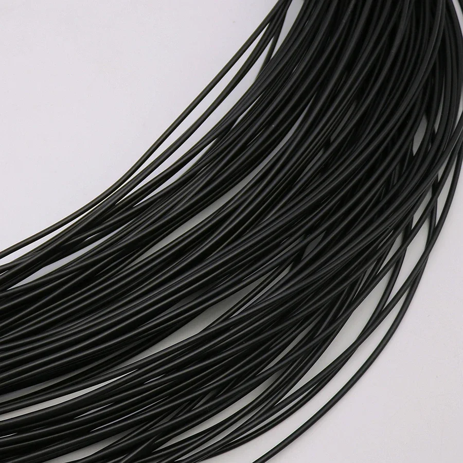 

500G PE Rattan Black Weaving Material Circular Rattan Synthetic Plastic Rattan