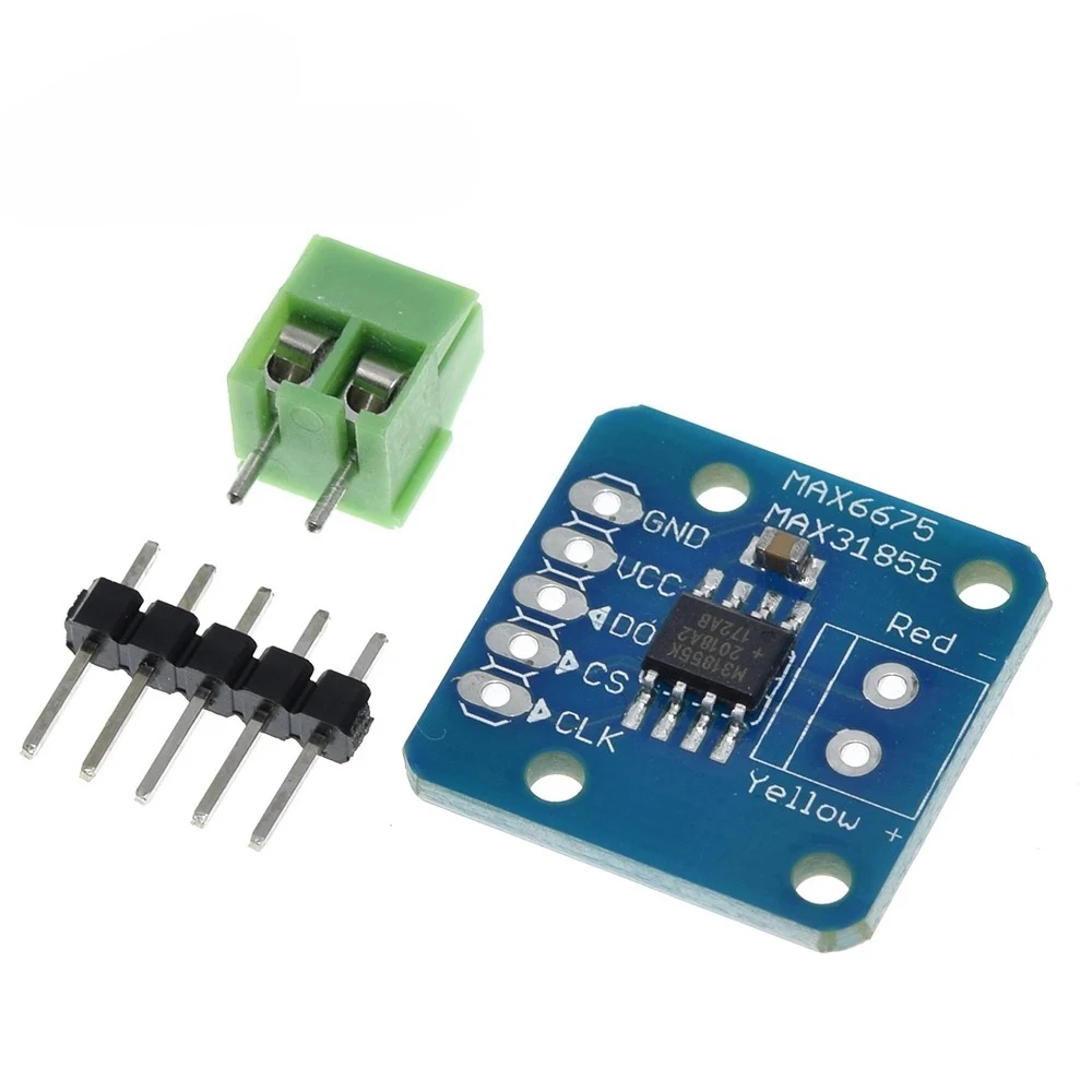 

1/2/5 шт. Новый модуль MAX31855, термопара типа K, датчик температуры, новый модуль измерения температуры