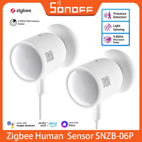 SONOFF SNZB-06P Zigbee Human Presence Sensor 5.8GHz Microwave Radar Smart Home Works with Alexa Google Home IHost ZB Bridge-P