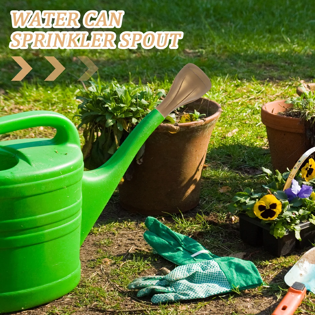 

3Pcs Water Can Sprinkler Head Heavy Duty Plastic Spray Nozzle for Flower Plants Gentle Water Flow Portable Garden Watering Tool