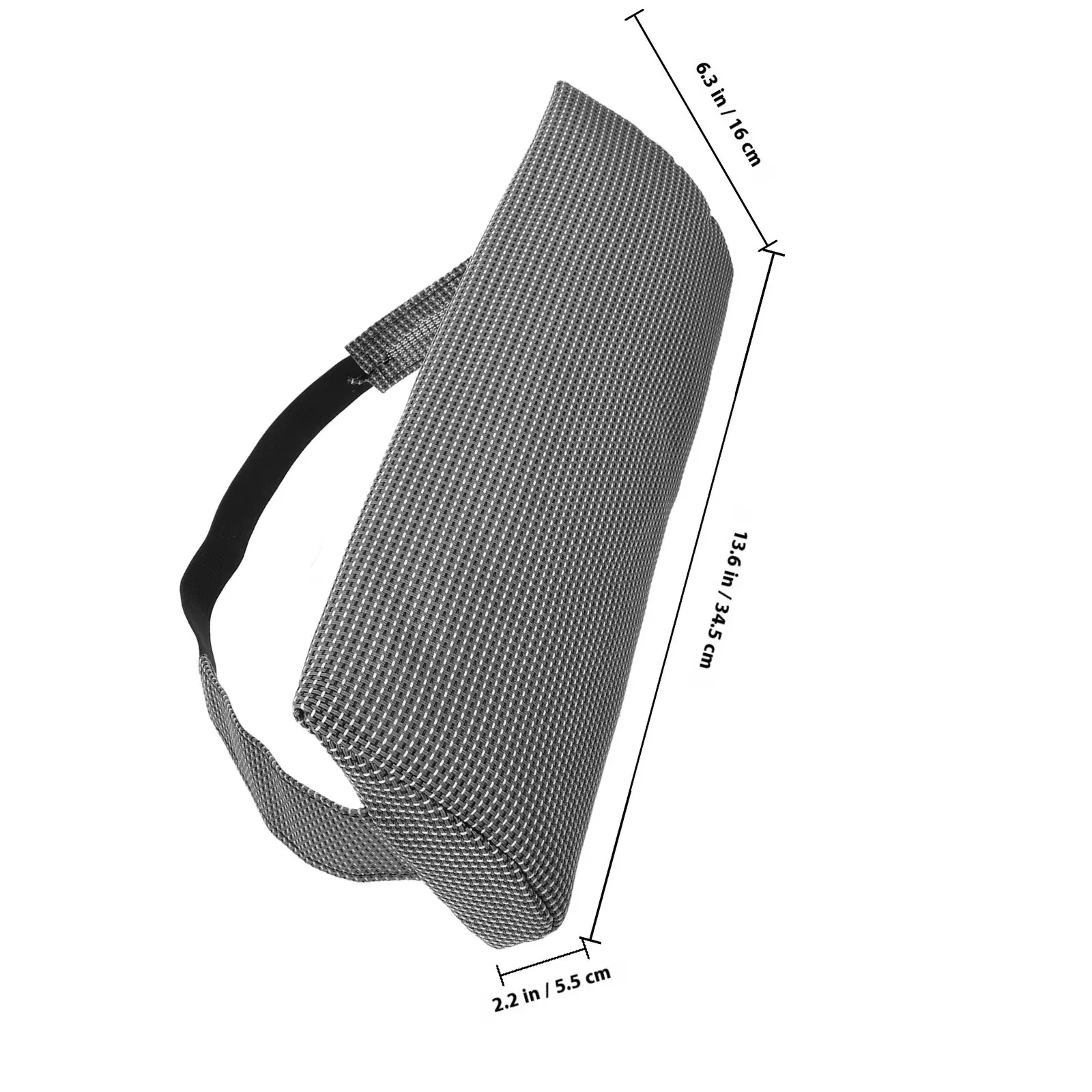 Outdoor Recliner Head Pillow Head Support Deck Chair Replacement Cushion Ergonomic Durable Cloth Sponge Comfortable Floor