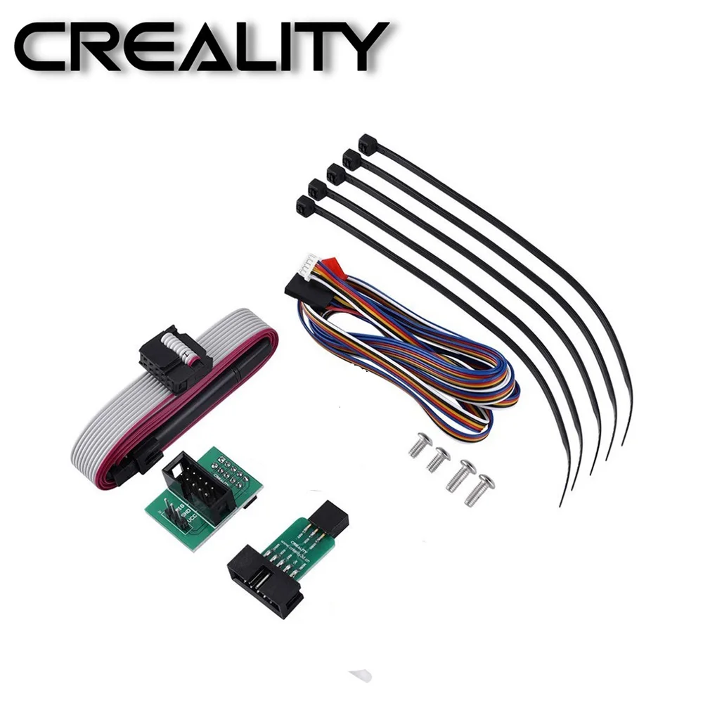 Creality 3D 8 Bit BL Touch Auto Leveling Part Adapter Board Burner Red 1.5M Extension Cable For CR 10 Ender-3 3D Printer Parts