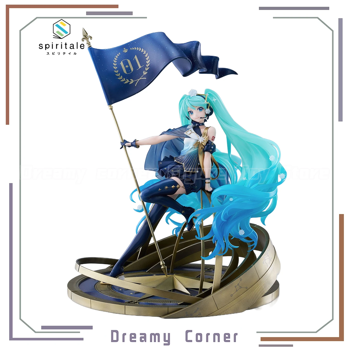 

【In Stock】WING Spiritualale Piapro Characters Hatsune Miku Birthday 2022 Polaris Ver. 1/7 Scale Anime Figure Model