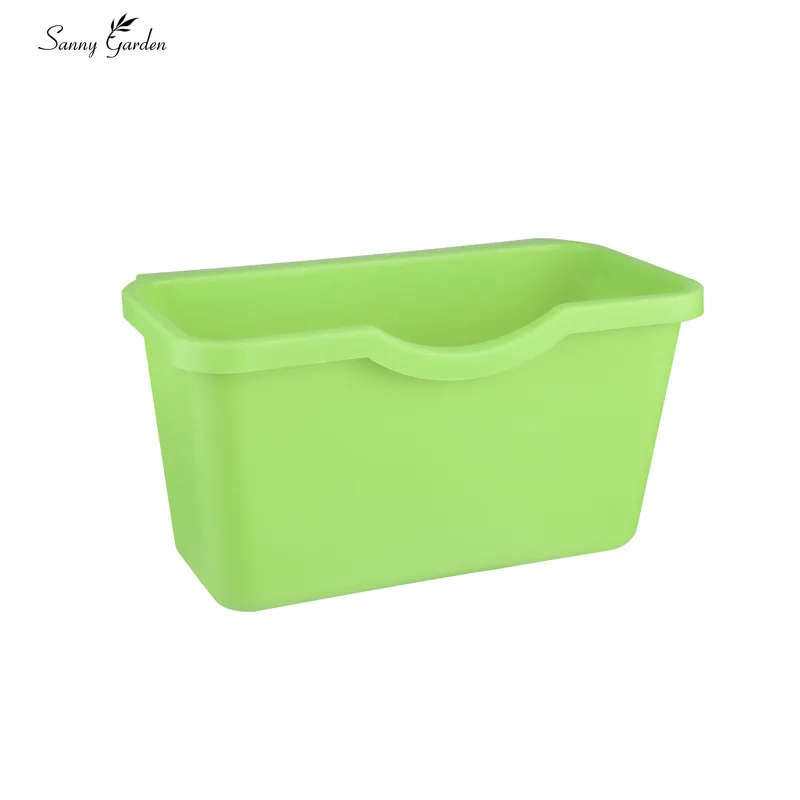 Plastic Basket Hanging Trash Can Waste Bin Garbage Can Storage Box Trash Storage Desktop Kitchen Holder Cabinet Door 1pcs