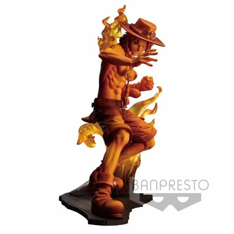 Theaterversion Flammenbindung SABO Ace One Piece Desktop Ornamente Japanische Bandai Banpresto Anime Figur DekorationSTAMPEDE