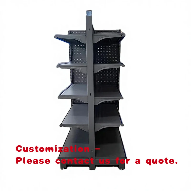 custom.High Quality Department Store Gondola Racking Double Sided Shop Retail Display Racks