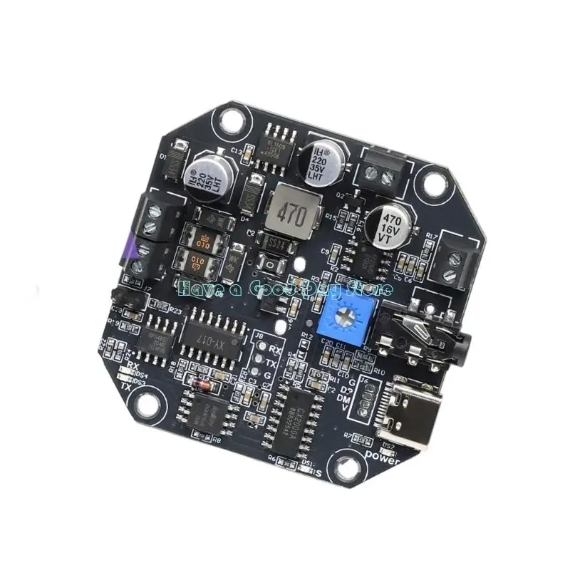 462D Advanced RS485 Voice Module Featuring Digital Processing And 8MB Storage For Public Address Systems