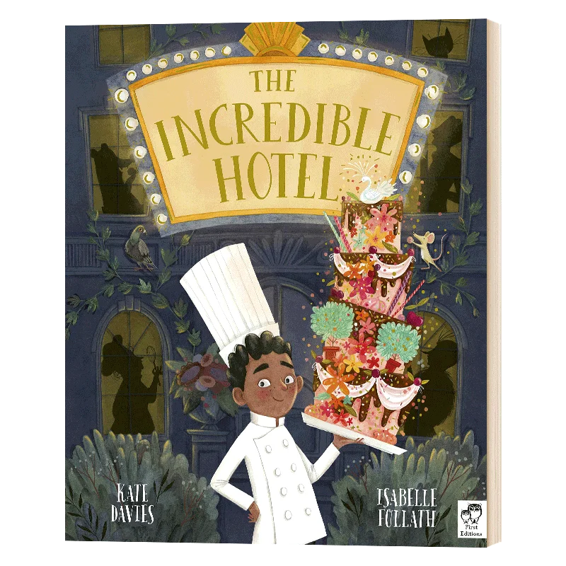 

Невероятный отель, английские книги для детей в возрасте 3 4 5 6, книга с картинками 9780711243934