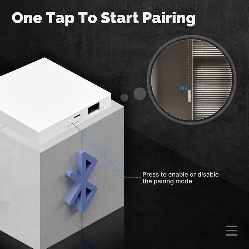 A16R-Graffiti Smart Home Gateway BLE MESH Wired Bluetooth Gateway APP Remote Control With BEACON MESH Gateway