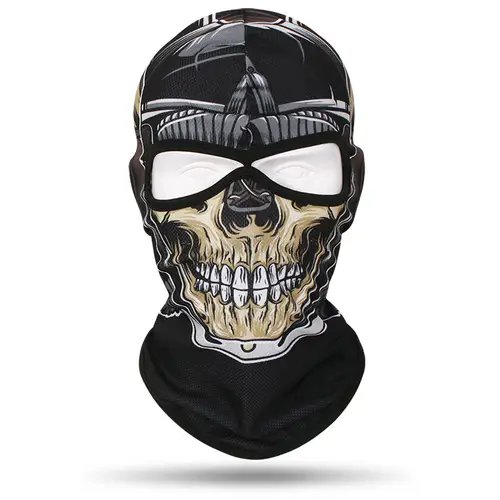 Ski Mask 2 Hole Windproof Balaclava Skull Full Face Mask Men Women Head Neck Warmer Face Cover Motorcycle Cycling Biker Hood Cap - Image 27