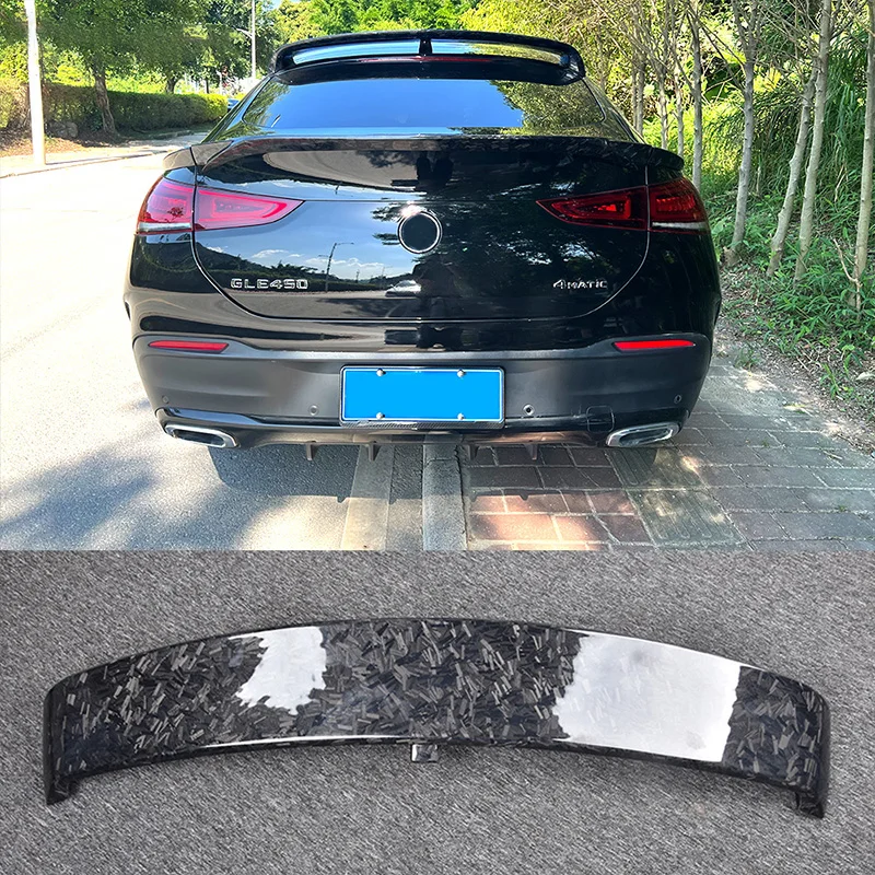 

Mercedes CLE350 CLE450 trunk trunk wing spoiler accessories car styling body kit carbon fiber rear spoiler