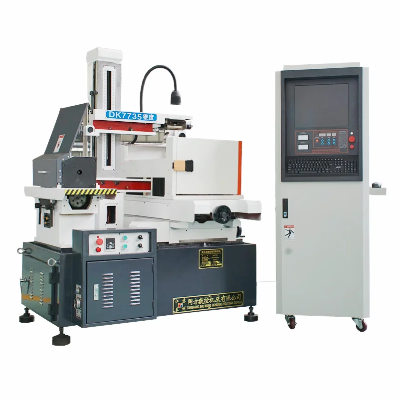 Tongfang DK7735 Wirecut Mini Edm Wire Cutting Machine Edm Spark Machine Cnc Wire Forming Machine