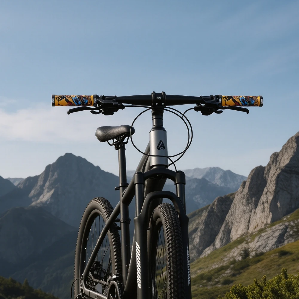 CNC Mountainbike Griffe Silikon MTB Manschetten Gel Fahrrad Lenker Grip Lock Auf Radfahren Zubehör Fit Flache Riser Griff Bars – Detail 9