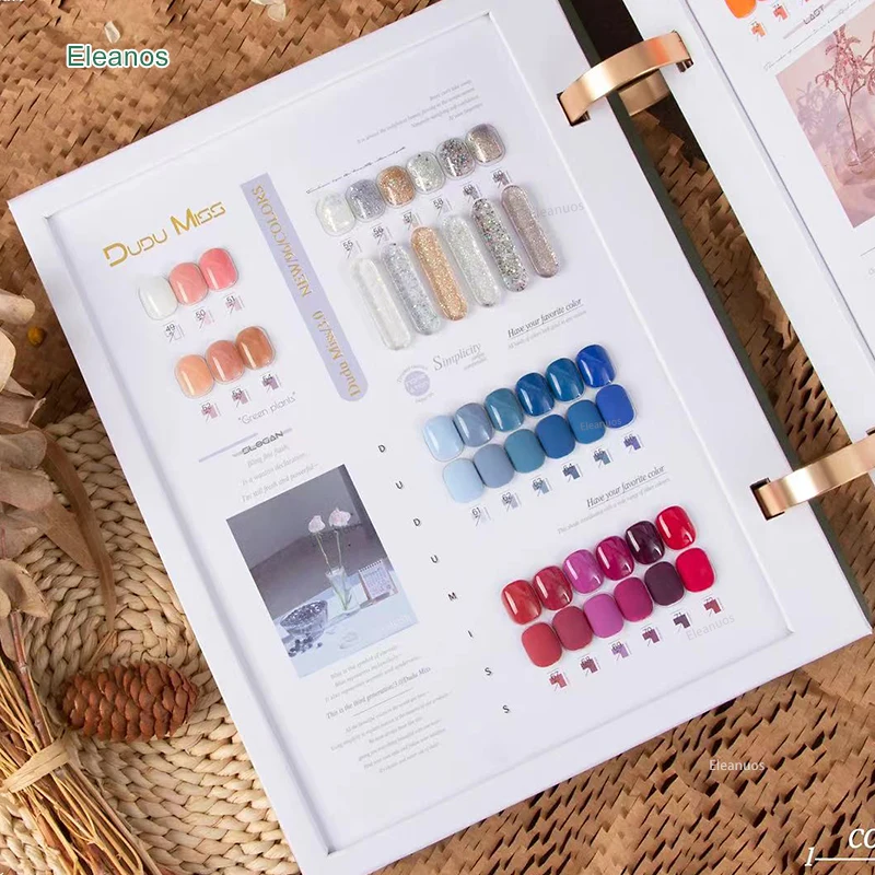 Eleanos Macaron Candy 96 Color Nail Gel Manicure Nail Salon primavera estate 96 pezzi Gel Polish Set Soak Off UV LED vernice Kit 15ml