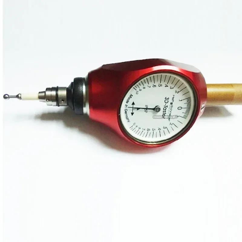 

CNC Germany hoffman CNC 3D edge finder pointer type Mahr 359550 red 3D touch probe three-dimensional subpointing stick probe