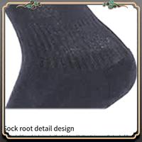 1Pair Anti-Slip Athletic Sock For Men, Stocking, Trainning Sock For Football Durable Easy To Use High Guality Black Adult 36-45