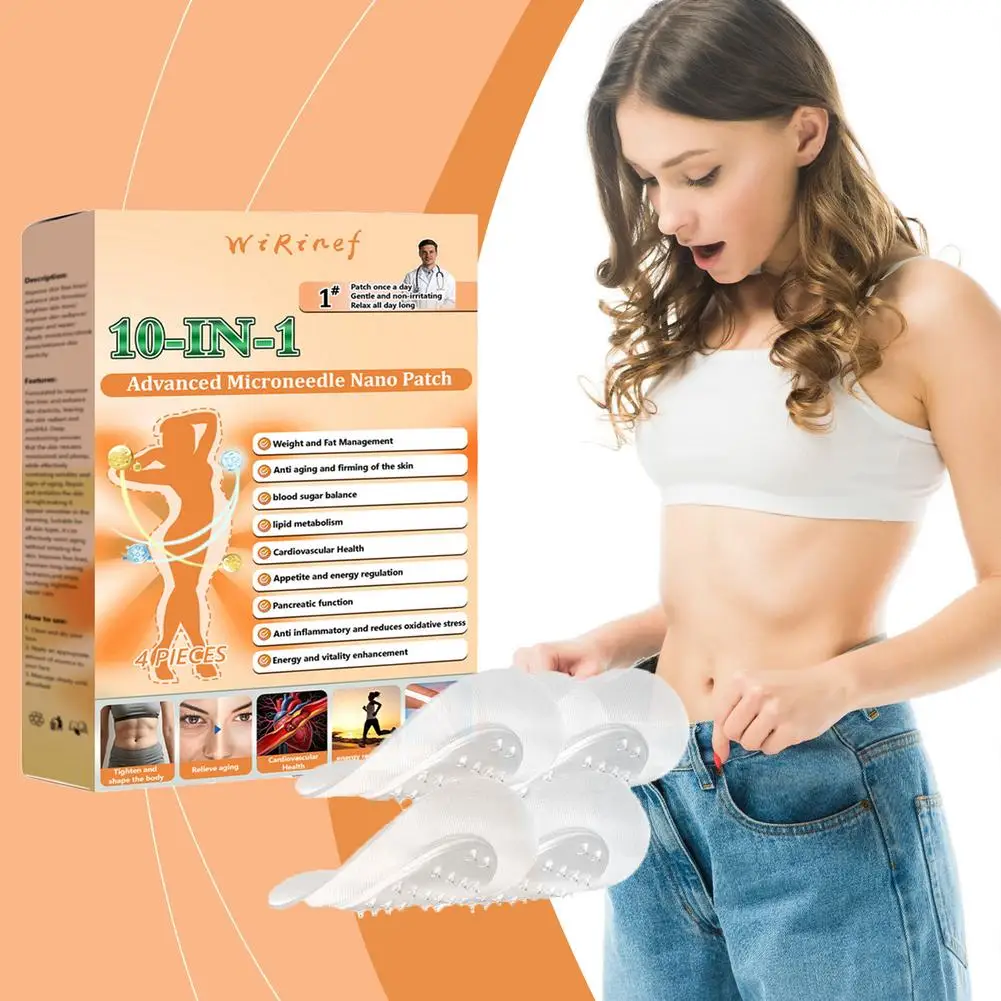 Upgraded Nano Microneedle Skin Firming Patch, Body Shaping Sticker for Smoothing Contour & Daily Figure Care, for Women & Men
