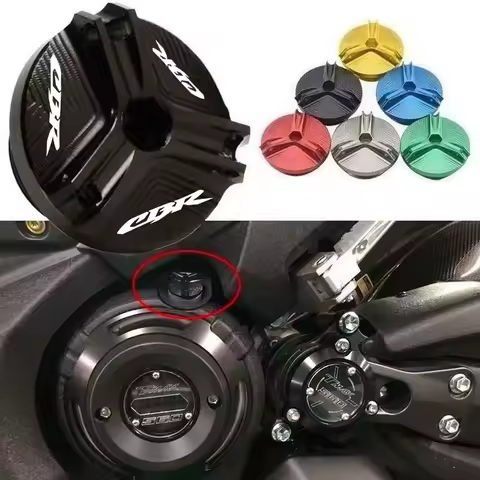 For Honda CBR600RR CBR1000RR CBR250RR CBR 600 954 1000 RR CBR 250R 500R F2 F3 F4i Oil Filler Cap Engine Plug Oil Filter Cover