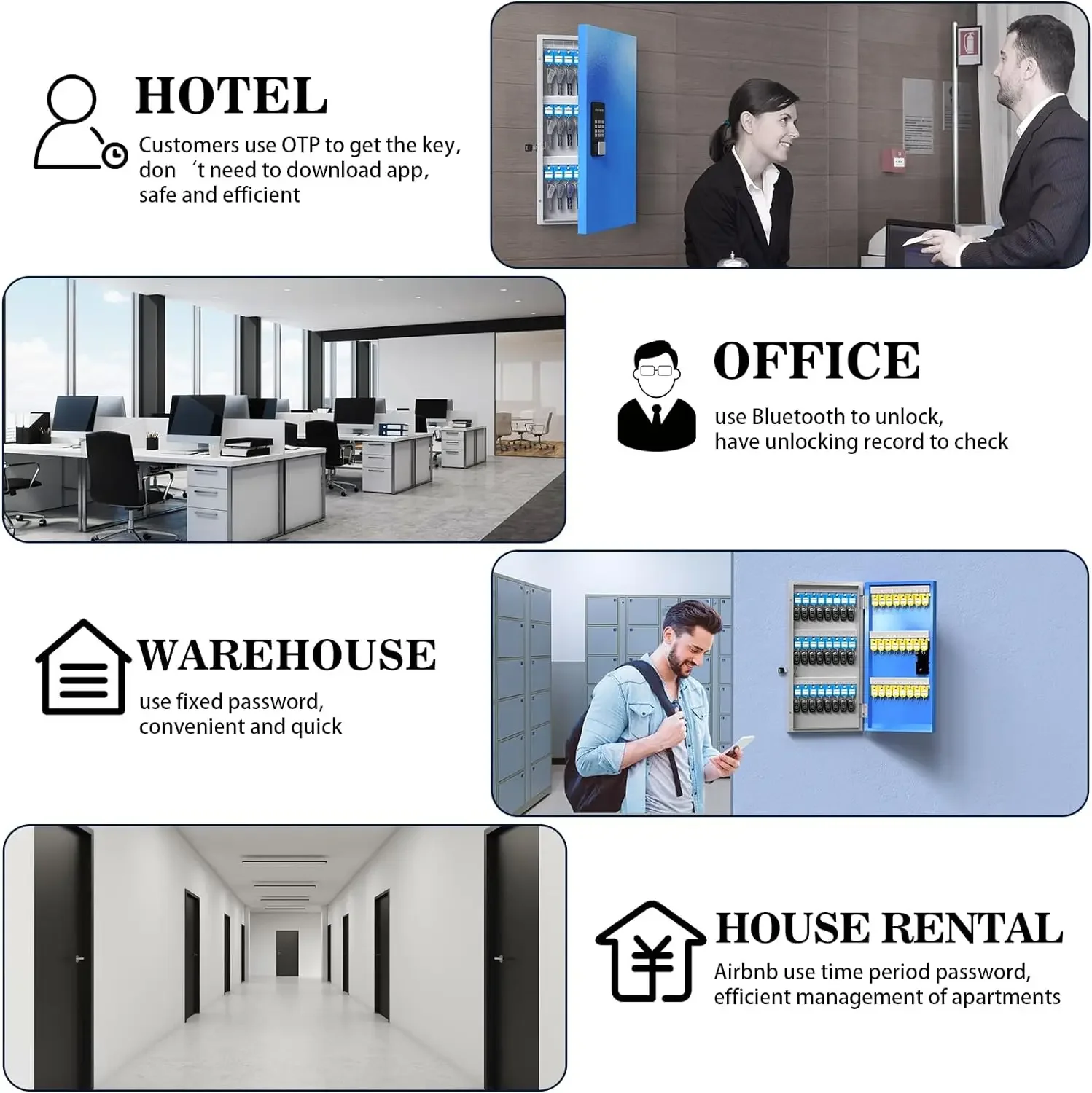 Рисунок 5 - Коробка с замком для ключей WeHere 48