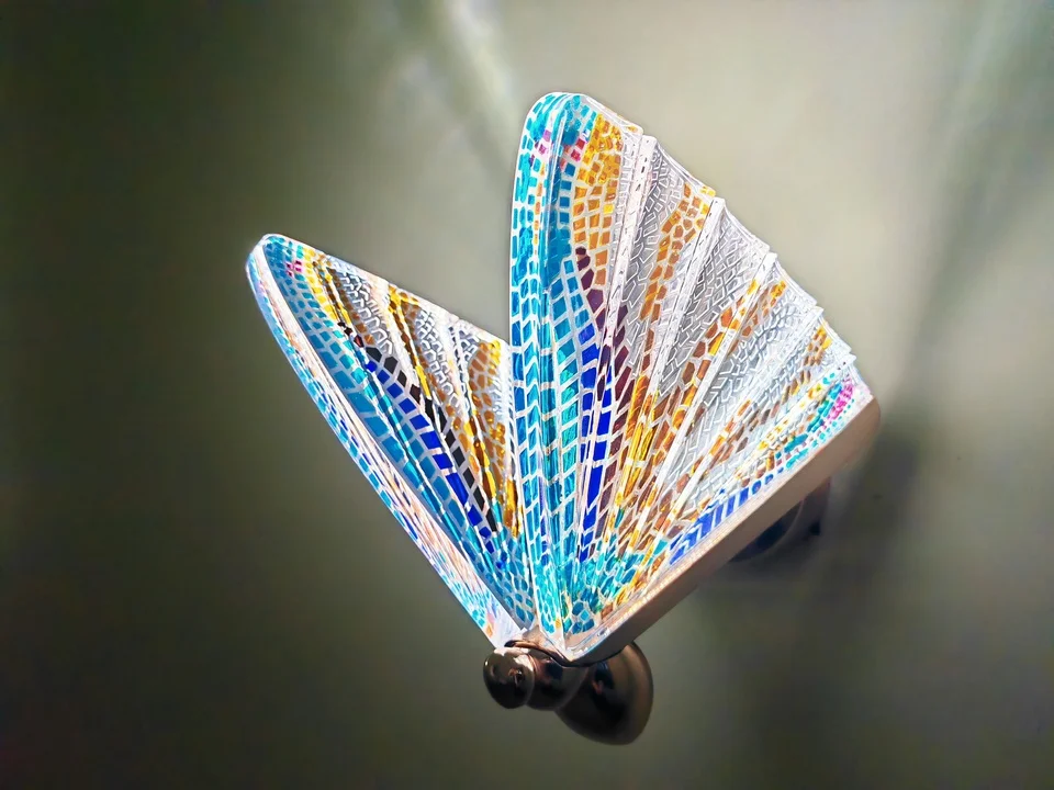 

Nordic Butterfly Wall Lamp Bedroom bedside lamp Modern living room background wall light