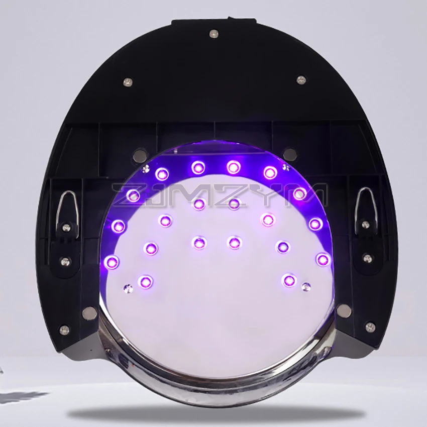 64 ワット充電式ネイルドライヤープロフェッショナル LED/UV ライトネイルマシンネイルランプタイミング機能付きネイルアートツール