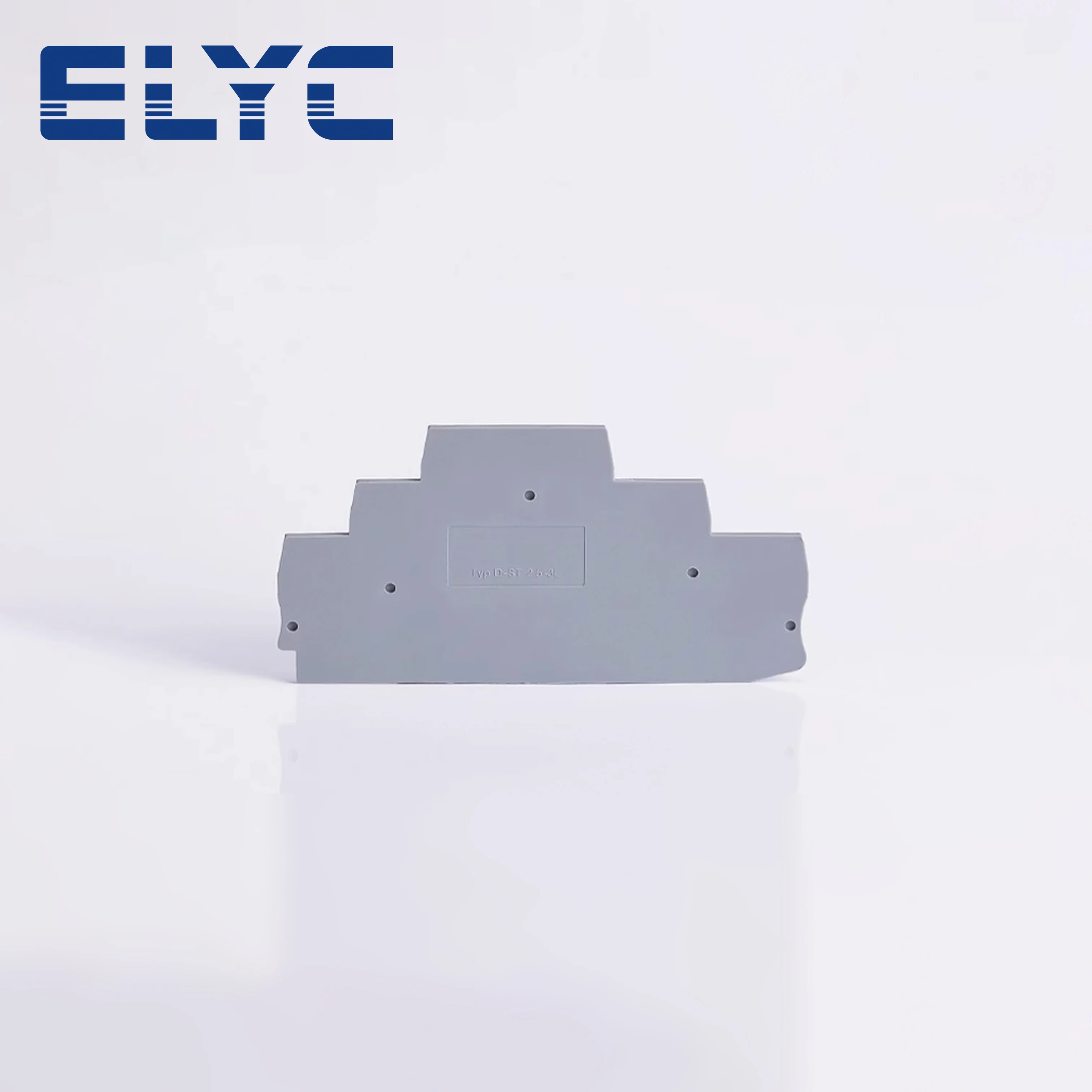 

20Pcs D-ST2.5-3L End Barrier Plate For ST 2.5-3L Three Level 2.5mm2 Wire Connector DIN Rail Terminal Block End Cover D-ST 2.5-3L