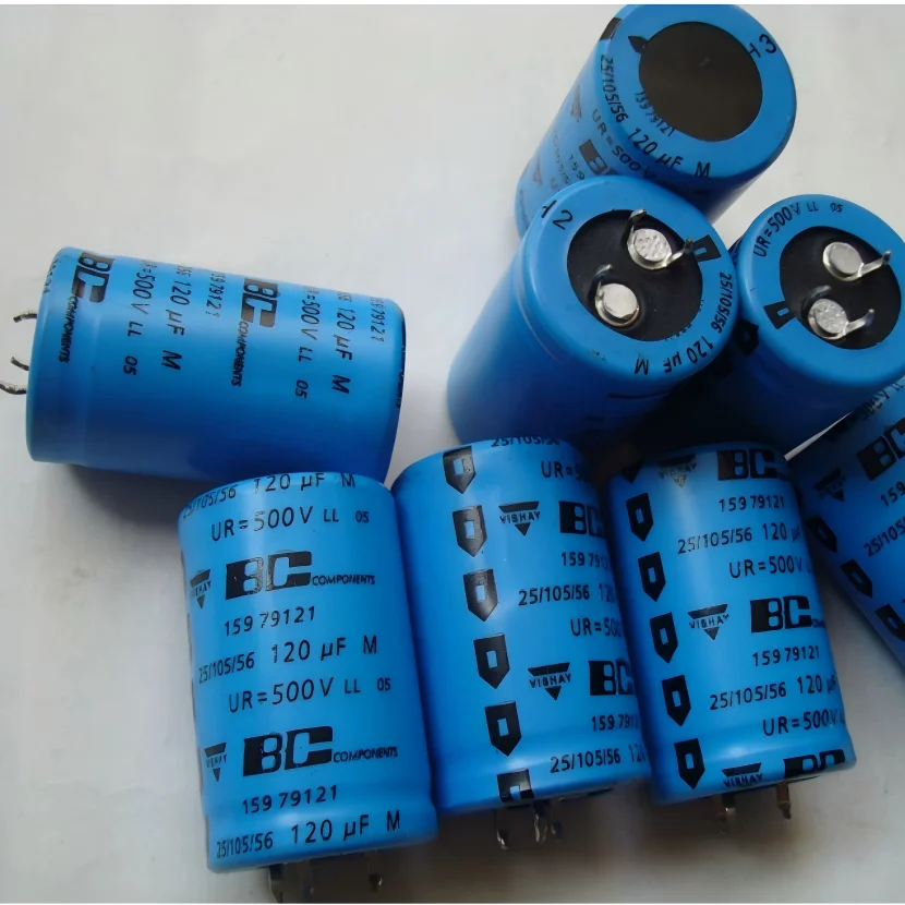 BC 500V 120UF - Replaced with 100UF 450V high-voltage filter capacitor for audiophile amplifier. Dimensions: 25*40; Spacing:10mm