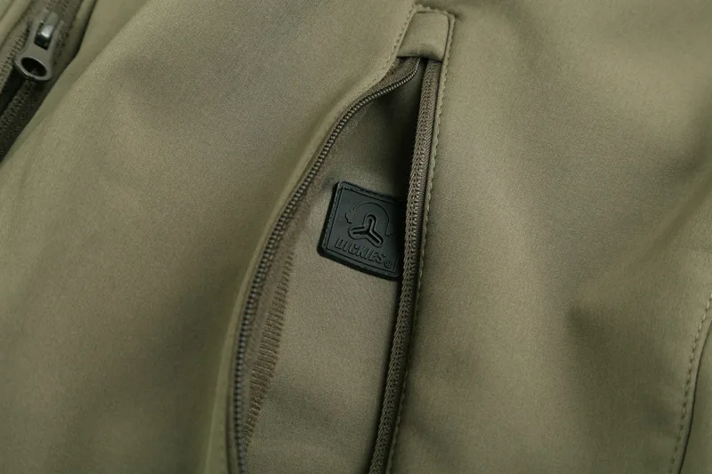 Camo Softshell-Jacke für Herren, wasserdicht, winddicht, Arbeitsanzug, Winter, Jagd, Wandern, taktischer Parka – Detail 11